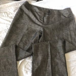 Anne Klein Wool Blend Metallic Micro Plaid 12
